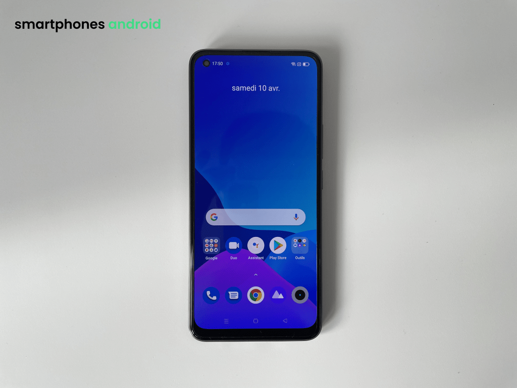 interface android realme 8